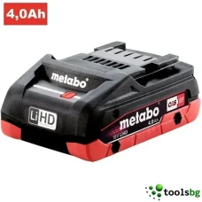METABO BATTERY PACK LIHD 18 V 4.0 AH - ПРОФЕСИОНАЛНА АКУМУЛАТОРНА БАТЕРИЯ